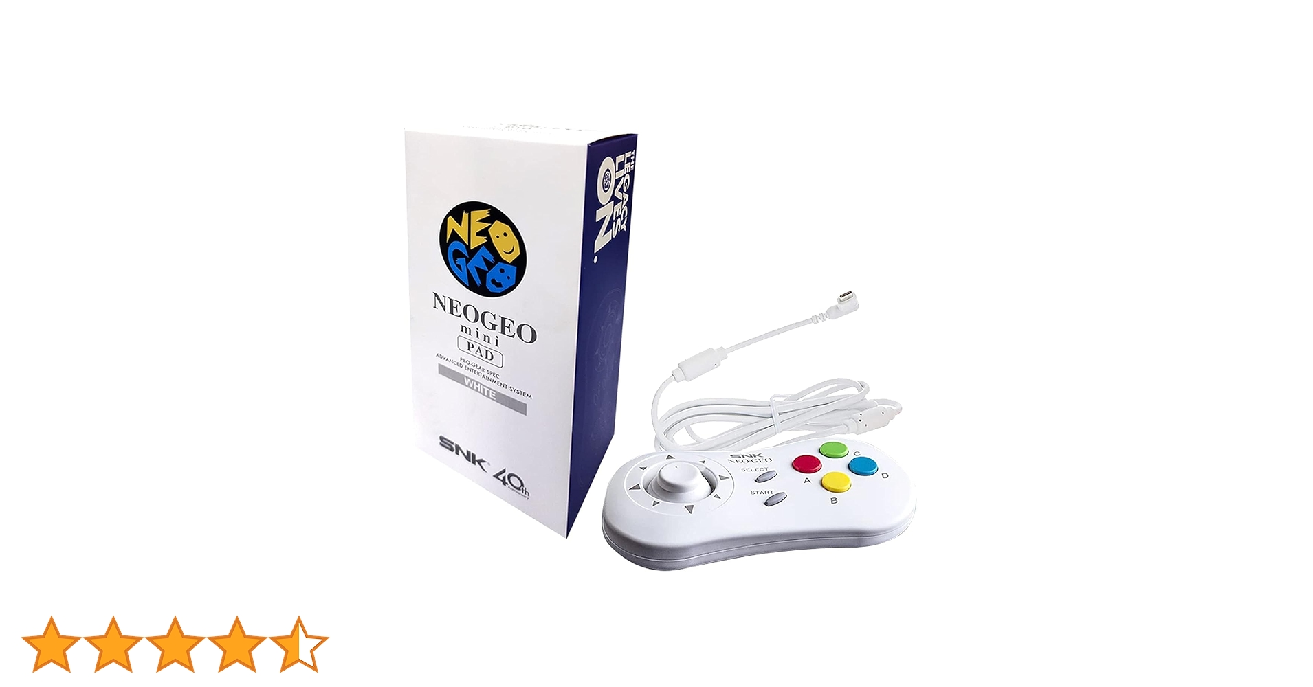 NEOGEO mini PAD 　(白)　2個 61XuZkUS8yL.jpg_BO30,255,255,